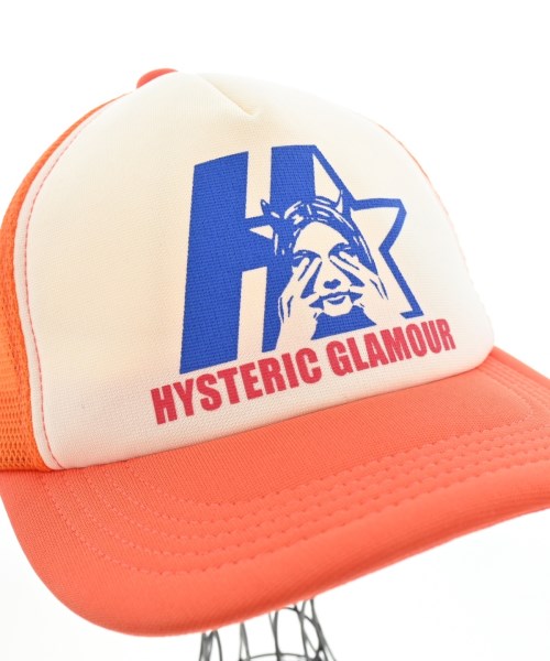 HYSTERIC GLAMOUR（ヒステリックグラマー）キャップ オレンジ サイズ:F メンズ/2200667970038