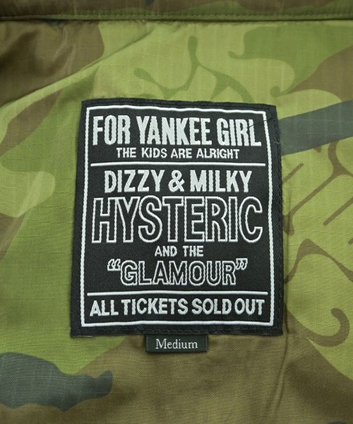 HYSTERIC GLAMOUR（ヒステリックグラマー）ミリタリーブルゾン 緑 サイズ:M メンズ/2200668253017