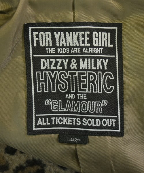 HYSTERIC GLAMOUR（ヒステリックグラマー）チェスターコート 茶 サイズ:L メンズ/2200729946018