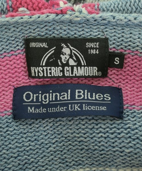 HYSTERIC GLAMOUR（ヒステリックグラマー）ニット・セーター 青 サイズ:S メンズ/2200689388026