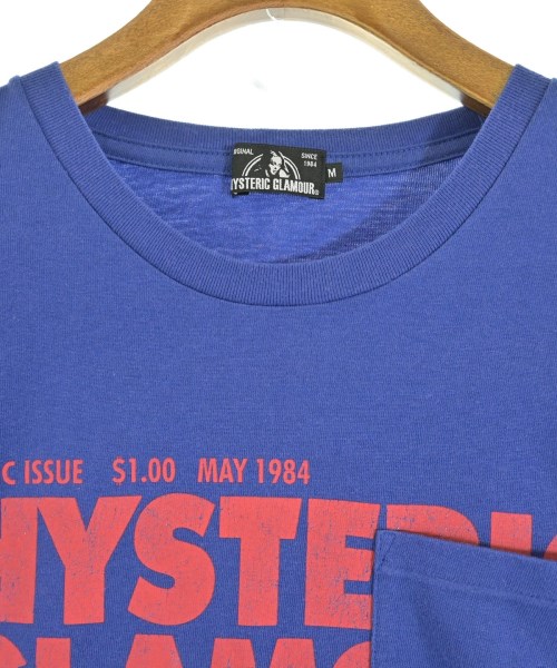 HYSTERIC GLAMOUR（ヒステリックグラマー）Tシャツ・カットソー 青 サイズ:M メンズ/2200722988572