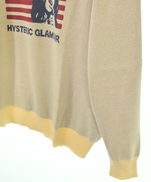 HYSTERIC GLAMOUR（ヒステリックグラマー）ニット・セーター ベージュ サイズ:L メンズ/2200721612089