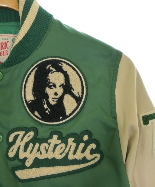 HYSTERIC GLAMOUR（ヒステリックグラマー）スタジャン 緑 サイズ:S メンズ/2200722423011