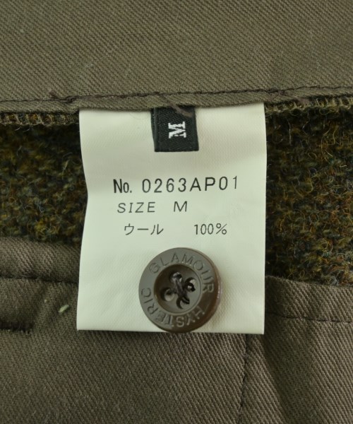 HYSTERIC GLAMOUR（ヒステリックグラマー）スラックス 茶 サイズ:M メンズ/2200727223104