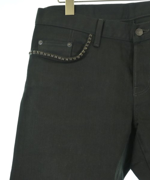 HYSTERIC GLAMOUR（ヒステリックグラマー）デニムパンツ 黒 サイズ:34(XL位) メンズ/2200727223166
