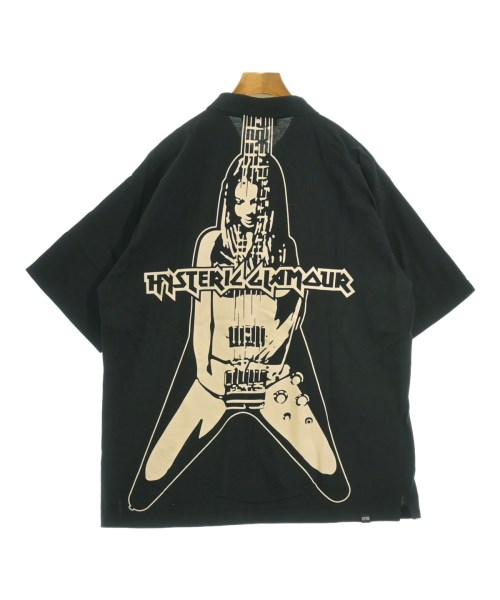 HYSTERIC GLAMOUR（ヒステリックグラマー）ポロシャツ 黒 サイズ:M メンズ/2200728707047
