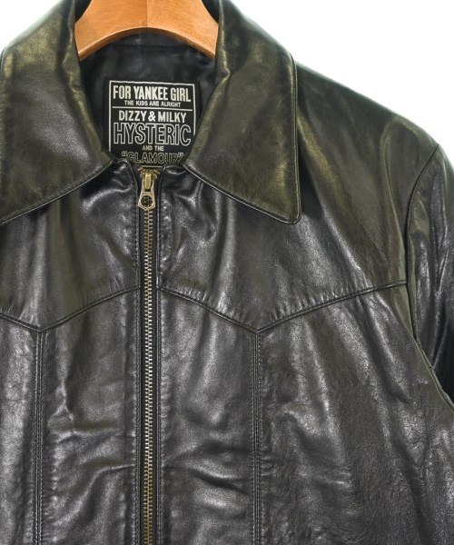 HYSTERIC GLAMOUR（ヒステリックグラマー）ライダース 黒 サイズ:M メンズ/2200680976031