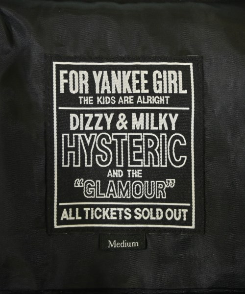 HYSTERIC GLAMOUR（ヒステリックグラマー）ライダース 黒 サイズ:M メンズ/2200680976048