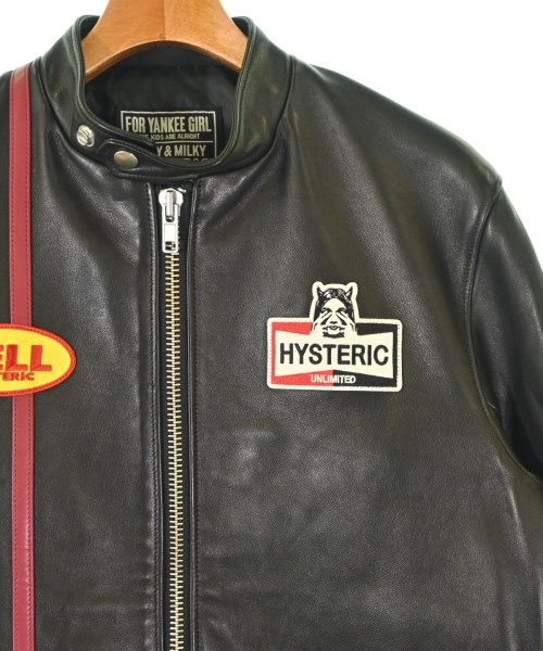 HYSTERIC GLAMOUR（ヒステリックグラマー）ライダース 黒 サイズ:M メンズ/2200680976048