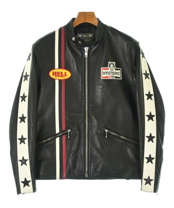 HYSTERIC GLAMOUR（ヒステリックグラマー）ライダース 黒 サイズ:M