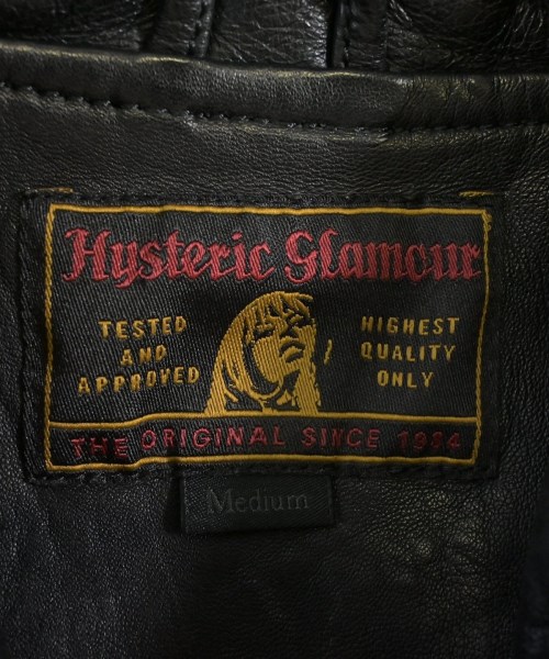 HYSTERIC GLAMOUR（ヒステリックグラマー）ライダース 黒 サイズ:M メンズ/2200680976079