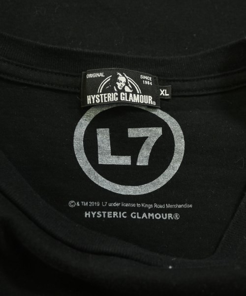 HYSTERIC GLAMOUR（ヒステリックグラマー）Tシャツ・カットソー 黒 サイズ:XL メンズ/2200682614085