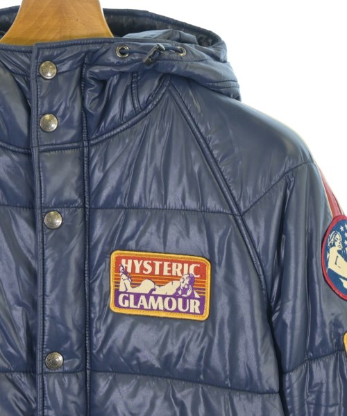 HYSTERIC GLAMOUR（ヒステリックグラマー）ダウンジャケット/ダウンベスト 紺 サイズ:M メンズ/2200683817010