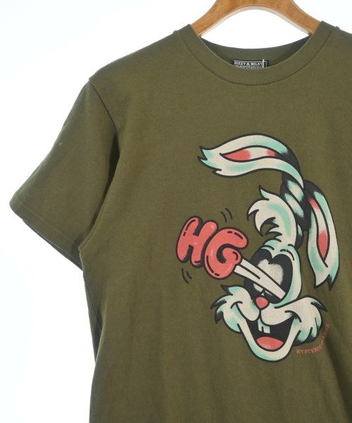 HYSTERIC GLAMOUR（ヒステリックグラマー）Tシャツ・カットソー カーキ サイズ:M メンズ/2200680702036