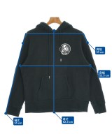 HYSTERIC GLAMOUR（ヒステリックグラマー）パーカー 黒 サイズ:XS メンズ/2200678959169