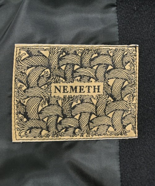 Nemeth（ネメス）チェスターコート 黒 サイズ:-(XXL位) メンズ/2200607766059