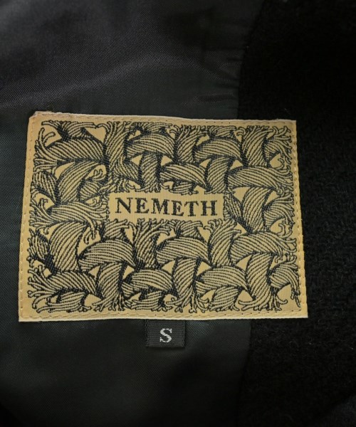 Nemeth（ネメス）チェスターコート 黒 サイズ:S メンズ/2200716234043