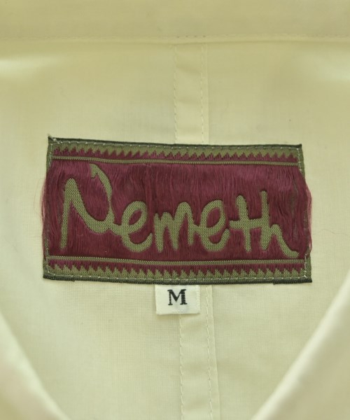 Nemeth（ネメス）カジュアルシャツ 白 サイズ:M メンズ/2200645547030