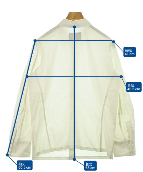 Nemeth（ネメス）カジュアルシャツ 白 サイズ:M メンズ/2200645547030