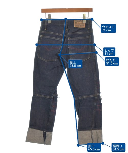 Nemeth（ネメス）デニムパンツ 紺 サイズ:S メンズ/2200664860073