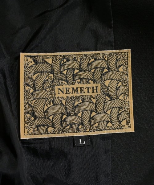 Nemeth（ネメス）テーラードジャケット 黒 サイズ:L メンズ/2200672083044
