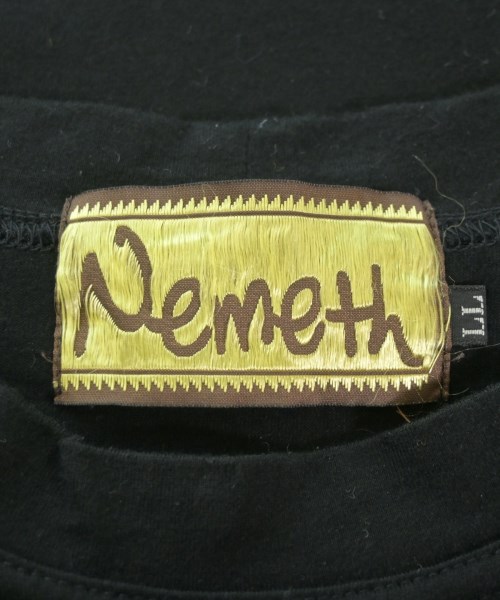Nemeth（ネメス）Tシャツ・カットソー 黒 サイズ:LL(XL位) メンズ/2200730527077