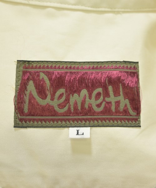 Nemeth（ネメス）カジュアルシャツ 白 サイズ:L メンズ/2200735222069