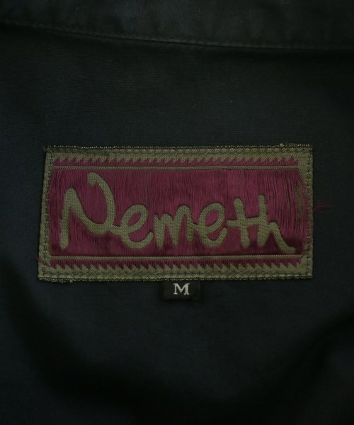 Nemeth（ネメス）カジュアルシャツ 黒 サイズ:M メンズ/2200723561057