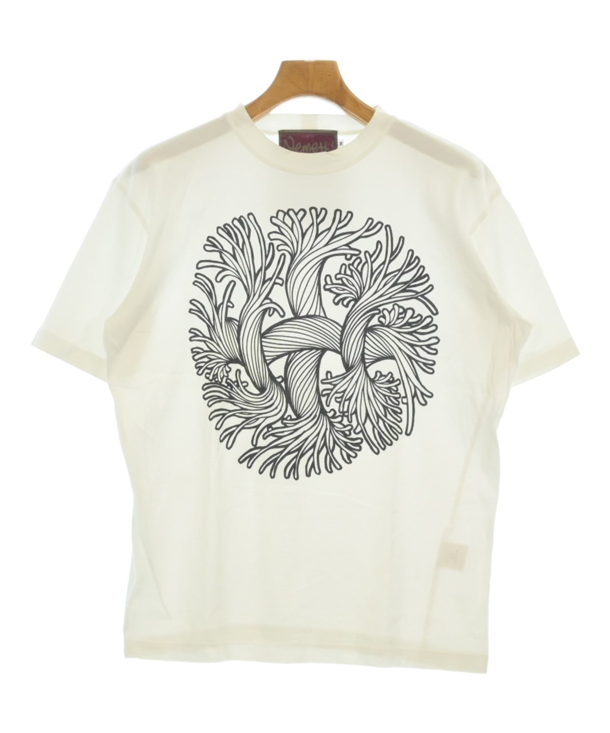 NEMETH ネメス メンズ Tシャツ ホワイト 白 M Nemeth（ネメス）Tシャツ・カットソー 白 サイズ:M メンズ