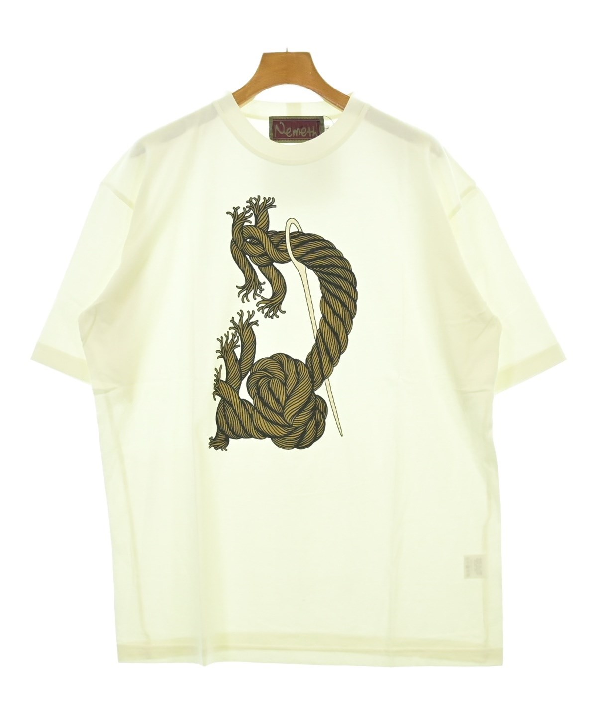 Nemeth（ネメス）Tシャツ・カットソー 白 サイズ:LL メンズ