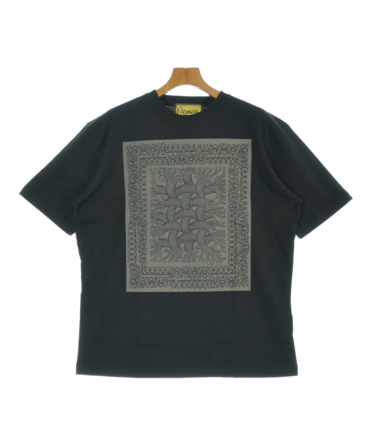 Nemeth（ネメス）Tシャツ・カットソー 黒 サイズ:LL メンズ 