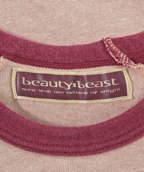 beauty:beast（ビューティ　ビースト）Tシャツ・カットソー ピンク サイズ:M レディース/2200691526034