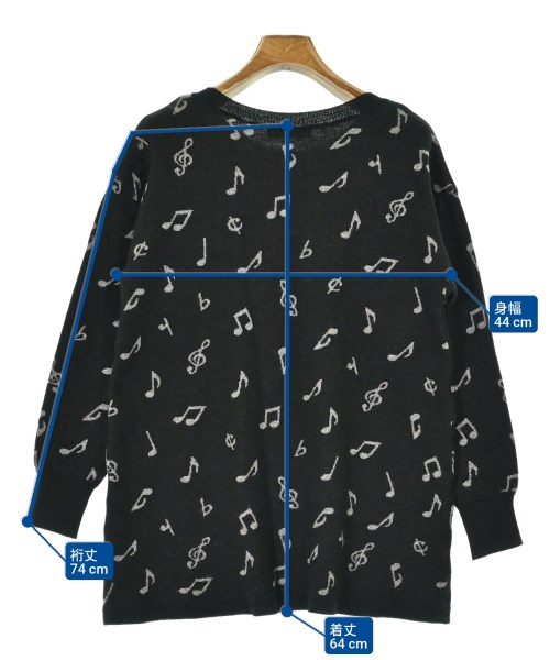 Hysterics（ヒステリックス）ニット・セーター 黒 サイズ:F レディース/2200669771275