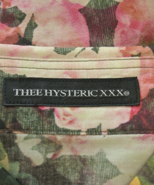 THEE HYSTERIC XXX（ジィ　ヒステリック　トリプルエックス）カジュアルシャツ ピンク サイズ:S メンズ/2200680000071