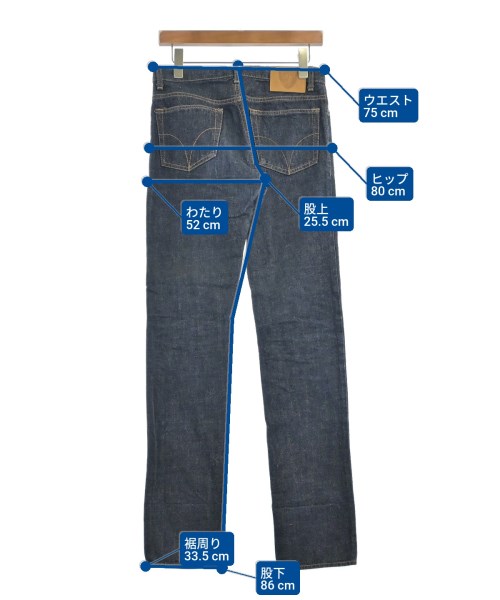 Hysterics（ヒステリックス）デニムパンツ 紺 サイズ:M レディース/2200651191012