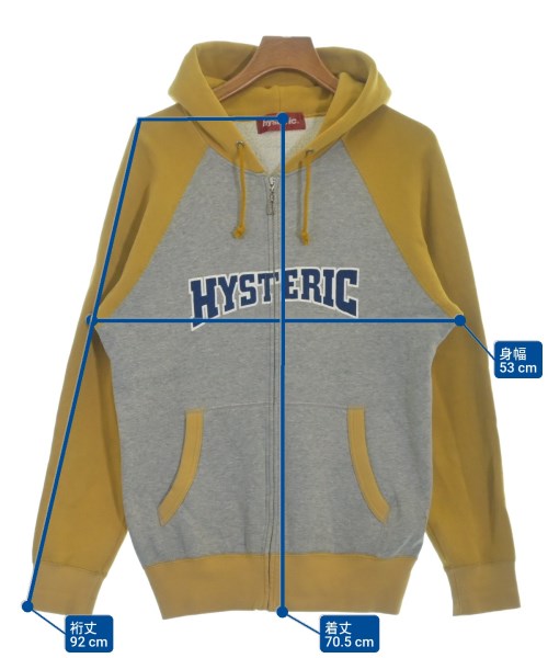 Hysterics（ヒステリックス）パーカー グレー サイズ:F メンズ/2200649602063