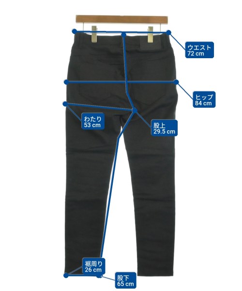 DIET BUTCHER SLIM SKIN（ダイエットブッチャースリムスキン）デニムパンツ 黒 サイズ:1(S位) メンズ/2200623861066