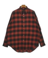 DIET BUTCHER SLIM SKIN（ダイエットブッチャースリムスキン）カジュアルシャツ 赤 サイズ:M メンズ/2200620340793