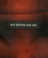 DIET BUTCHER SLIM SKIN（ダイエットブッチャースリムスキン）カジュアルシャツ 赤 サイズ:M メンズ/2200620340793