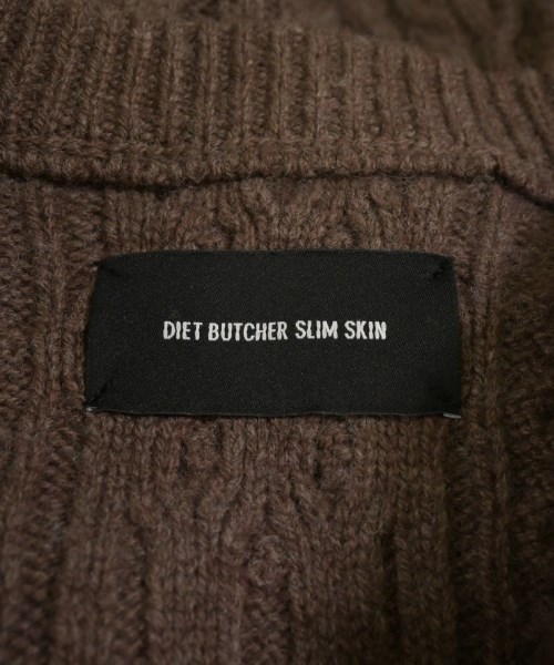 DIET BUTCHER SLIM SKIN（ダイエットブッチャースリムスキン）カーディガン 茶 サイズ:2(M位) メンズ/2200650781030