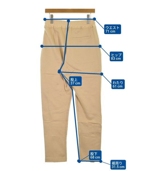 DIET BUTCHER SLIM SKIN（ダイエットブッチャースリムスキン）スウェットパンツ ベージュ サイズ:3(L位) メンズ/2200650781061