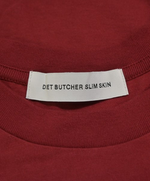 DIET BUTCHER SLIM SKIN（ダイエットブッチャースリムスキン）Tシャツ・カットソー 赤 サイズ:1(S位) メンズ/2200650781085