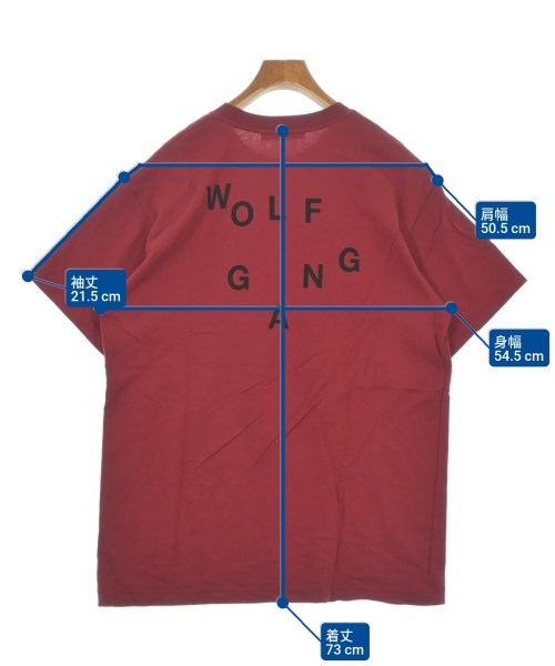 DIET BUTCHER SLIM SKIN（ダイエットブッチャースリムスキン）Tシャツ・カットソー 赤 サイズ:1(S位) メンズ/2200650781085