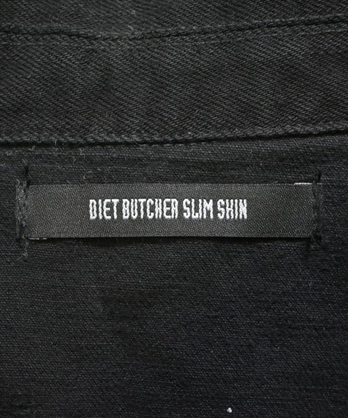 DIET BUTCHER SLIM SKIN（ダイエットブッチャースリムスキン）デニムジャケット 黒 サイズ:-(XS位) メンズ/2200661572580