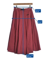 Candy Stripper（キャンディ　ストリッパー）ロング・マキシ丈スカート 赤 サイズ:S レディース/2200614983067