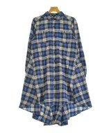 Candy Stripper（キャンディ　ストリッパー）シャツワンピース 青 サイズ:M レディース/2200614983074