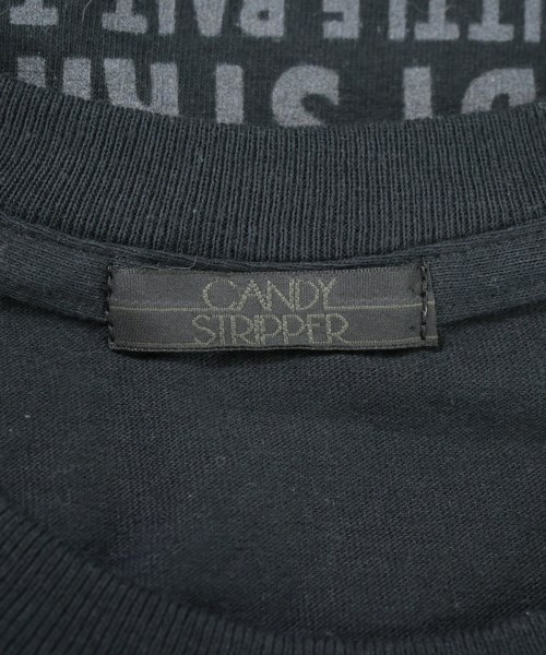 Candy Stripper（キャンディ　ストリッパー）Tシャツ・カットソー 黒 サイズ:2(M位) レディース/2200701419103
