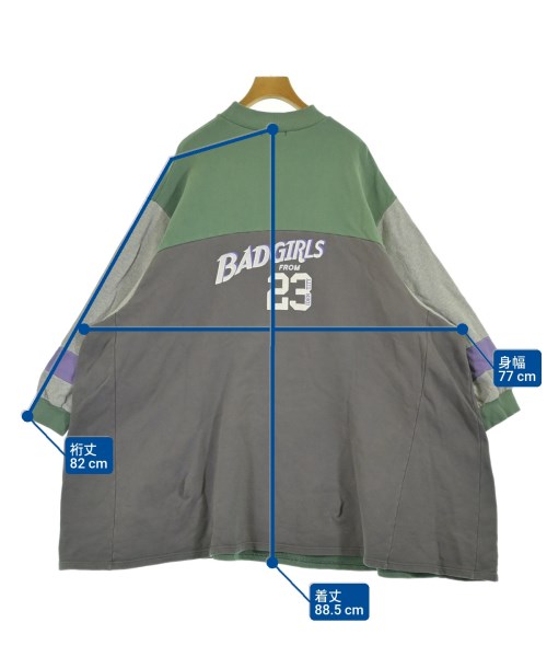 Candy Stripper（キャンディ　ストリッパー）スウェット 緑 サイズ:2(M位) レディース/2200649631230