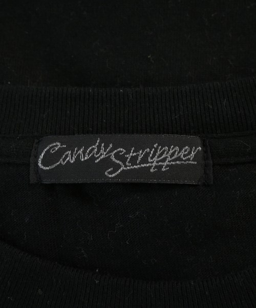 Candy Stripper（キャンディ　ストリッパー）Tシャツ・カットソー 黒 サイズ:F レディース/2200729121293