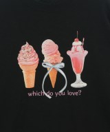 Candy Stripper（キャンディ　ストリッパー）Tシャツ・カットソー 黒 サイズ:F レディース/2200729121293